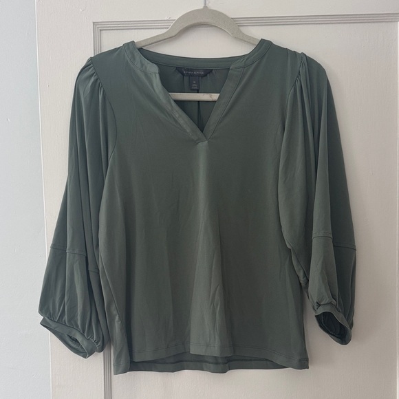 Banana Republic Tops - Banana Republic Olive Green Blouse